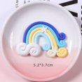 thumbnail image 4 of Jinsinto Soft Pottery Rainbow Micro Landscape Decoration Birthday Cake Diy Material Refrigerator Sticker Mobile Phone Case Accessories (20pcs, Random Color）, 4 of 5
