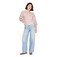 thumbnail image 2 of No Boundaries Women's Off-the-Shoulder Sweater, 2 of 6