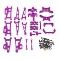 thumbnail image 4 of lionlar 1/14 RC Car Upgrades Accessories Front and Rear Shock Tower for 14210 Trucks violet, 4 of 7