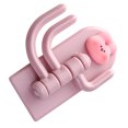 thumbnail image 3 of Self Adhesive Hook, Cute Adhesive Hook 180 Degrees Rotation  for Keys Chicken,,Bowknot ,Bear,Dog, 3 of 8