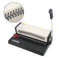 thumbnail image 1 of Binding Machine Punch Multifunctional Loose Leaf Hole Punch Desktop Paper Punching Binding Tool 9.5mm Pitch Maximum Punching Holes 18 Sheets, 1 of 8
