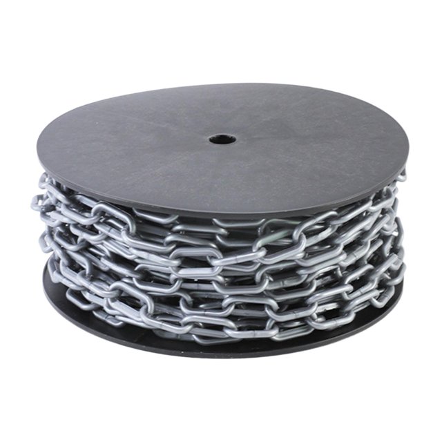 Abbracc Plastic Chain Links Decoration Caution Sign Lightweight Barrier Chain for Gray