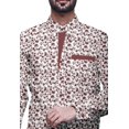 thumbnail image 2 of BESTMAN PrintedShirtsFor Men Long Sleeve Button DownCasual Cotton Dress Shirt, 2 of 5