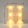 thumbnail image 3 of EQWLJWE LED Marquee Sign Light Up Letters,26 Alphabet Light Up Letters Sign,LED Marquee Letter Lights Sign,LED Letter Lights Sign,Light Up Alphabet Letter for Home Party Wedding Decoration, 3 of 9