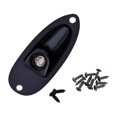 thumbnail image 1 of lionlar 1 Set Black 6.35mm Boat Socket Guitar Jack Socket for ST SQ Electric Guitar, 1 of 9