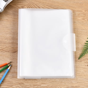 DVKPTBK A3 File Folders with Clear Book, Assorted Colors, 20 Count