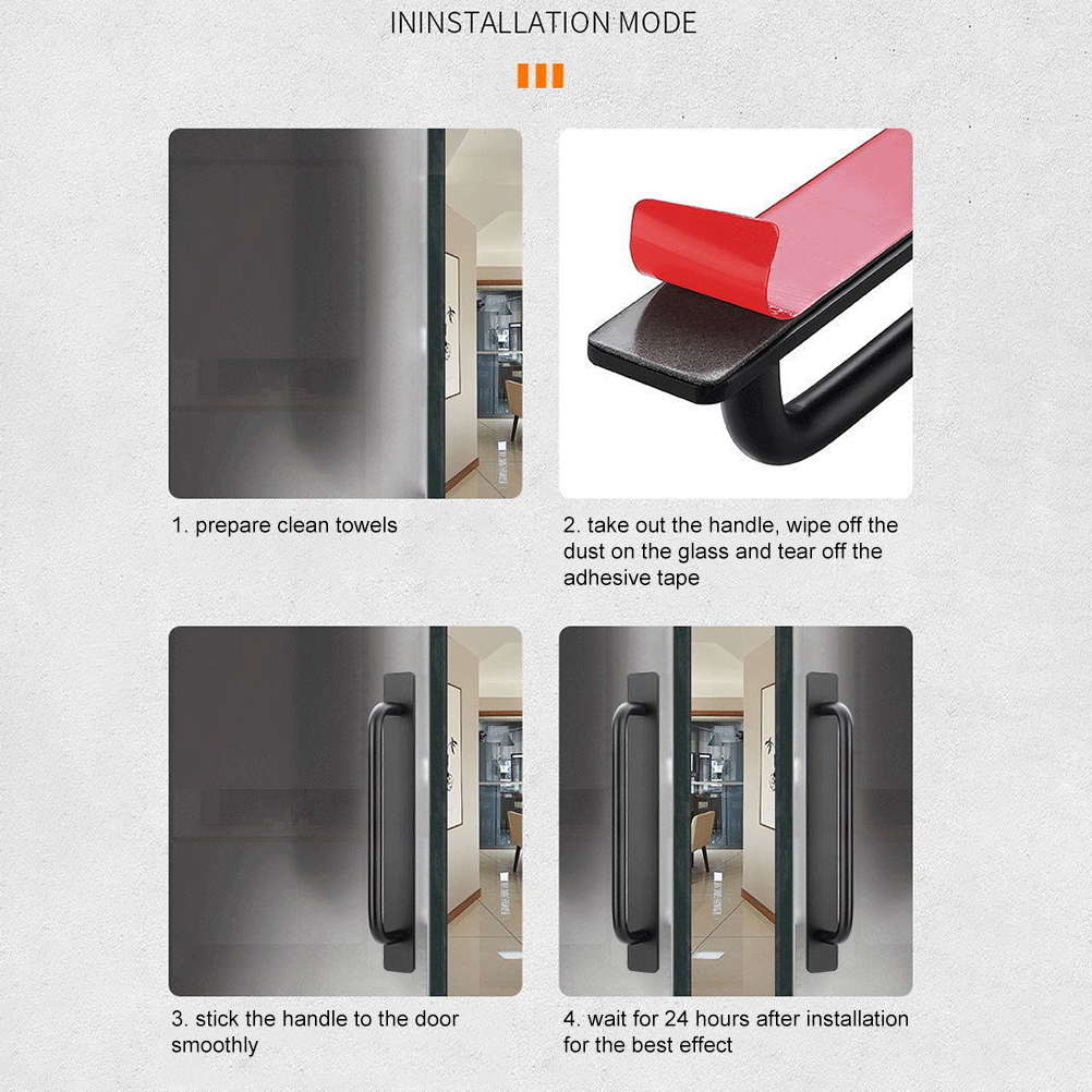 Self Stick Cabinet Drawer Handles Pulls Adhesive Drawer Handles Self Stick Cabinet Drawer Handles Pulls Aluminum Alloy Drawer Push Pull Handles Punch Free Adhesive Handle For