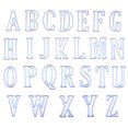 thumbnail image 1 of 5CM Large Big Alphabet Letters Cutting Dies Stencils Metal For DIY Scrapbooking HU434, 1 of 6