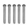 thumbnail image 1 of 5 Pcs Écrou de Tige Long, Écrou de Raccord Hexagonal Femelle Filetée Barre Droite en Acier Inoxydable pour Tige pour Dia 8mm, 1 of 8