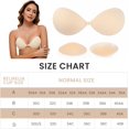 thumbnail image 4 of LAICAIW Sticky Bra, Self Adhesive Bra, Invisible Strapless Reusable Silicone Bra, Sticky Push Up Backless Bras for Women, 4 of 6