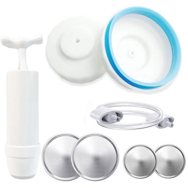 Scelleuse de Boîtes sous Vide Réutilisable 1 Pce à Ouverture Régulière avec Accessoires de Scellage Food Saver à Ouverture Grand