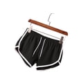 thumbnail image 3 of Yanlir 3PCS Active Shorts for Womens Summer Casual Shorts Quick Dry Running Sports Yoga Shorts Workout Stretchy Workout Shorts with Drawstring(Black#2,M), 3 of 8