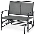 thumbnail image 1 of Patiojoy 2 Person Swing Glider Bench Patio Rocking Lounge Chair w/Steel Frame for Garden Backyard Balcony Gray, 1 of 7