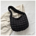 thumbnail image 4 of Clouds Pleated Bag Large Capacity Shoulder Armpit Personalized Lightweight Bag for Women, 4 of 5