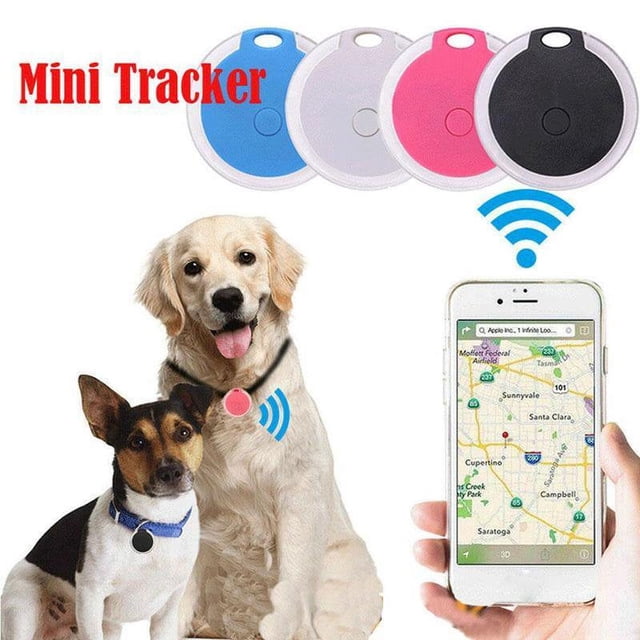 Mini Pet Dog Cat Waterproof GPS Locator Tracker Tracking Anti-Lost DeviceDEBGFS ,blue