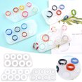 thumbnail image 3 of CEHVOM DIY Crystal Epoxy Ring Mold Flat Curved Dry Flower Mirror Ring Silicone Mold, 3 of 4