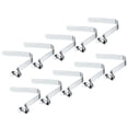 thumbnail image 1 of Unique Bargains 9x8mm Kayak Paddle Snaps, Hollow Button Single Pin Lock Tube Spring Clips for Tent Pole, 10 Pack, 1 of 6