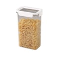 thumbnail image 2 of SuoKom Airtight Cereal Storage Container, Clear 2.3L Airtight Kitchen Food Storage Container with Lids for Grain, Sugar, Flour, Rice, Nut, Snacks, 2 of 5