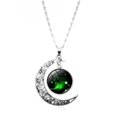 thumbnail image 1 of 12 Constellation Half Moon Zodiac Sign Astrology Horoscope Pendant Necklace, 1 of 10