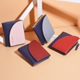 thumbnail image 4 of Portefeuille à Pièces pour Femmes Mode Couleur Mixte Porte-Cartes Pochette Portefeuille Pochette Porte-Monnaie, 4 of 5
