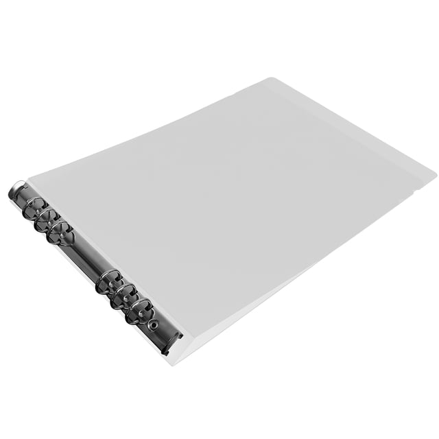 AURARMLET Binder For Documents Clear Binder Simple Design Protection from Dust 1Pack