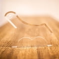 thumbnail image 3 of Beard Shaping Tool Kit with Transparent Template and Styling Comb for Precise Men's Grooming, 3 of 4