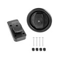thumbnail image 2 of DYNWAVECA RV Modification RV Salle de Bain Serrure de Porte RE[Air Pièces Installation Simple Accessoire Remorque Serrure de Porte pour Salle de Bain Cuisine Noir Sans Clés, 2 of 10