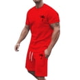 thumbnail image 5 of Men's Suits Quick-Dit Summer Tracksuit for Everyday Casual Outdoor Travel Performance Athletic Set, 5 of 5