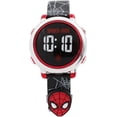 thumbnail image 1 of Spiderman LED Watch with 3D mask on strap, 1 of 3