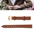 thumbnail image 1 of Ymiko Watch Strap,Unisex Universal Pin Buckle Watch Band PU Leather Replacement Watch Strap Accessory Brown,Pin Buckle Watch Band, 1 of 8