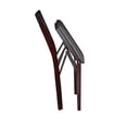 thumbnail image 3 of Bronson Pad Back Folding Chair, 3 of 5