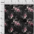 thumbnail image 2 of oneOone Viscose Jersey Black Fabric Florals Sewing Craft Projects Fabric Prints By Yard 60 Inch Wide, 2 of 4