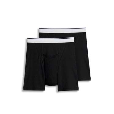 Jockey Men's Big Man Pouch 5" Boxer Brief - 2 Pack