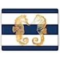 thumbnail image 3 of 4 Cala Home Napperons Premium en Panneau Dur, Hippocampes Nautiques, 3 of 3
