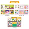 thumbnail image 2 of Amdohai 46 Pcs Magnetic Puzzles Board Dinosaurs Mix and Match Game for Creativity and Motor, 2 of 8
