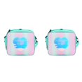 thumbnail image 1 of (2-Pack) Rinsvye Lunch Box for Girls Work Bags for with Lunch Kids insulated Lunch Bag Womens Lunch Tote insulated Back To School Reusable Womens Lunch Bags for Work Lunch Box for Girls Rainbow Bag, 1 of 4