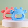 thumbnail image 4 of Hearth & Gear Silicone Teething Hand Aid Thumb Diversion Chew Toy Boilable Gum Comfort Tool Baby Teething Entertainment Early Reading Comprehension Book B Council for Economic Education Early Age, 4 of 6