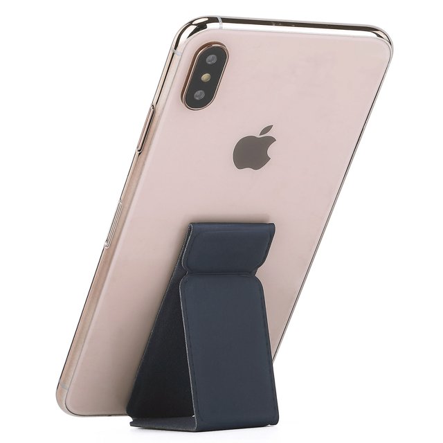 PANDACO Poignée et Support pour Téléphone Pliables et Rabattables Bleu Marine