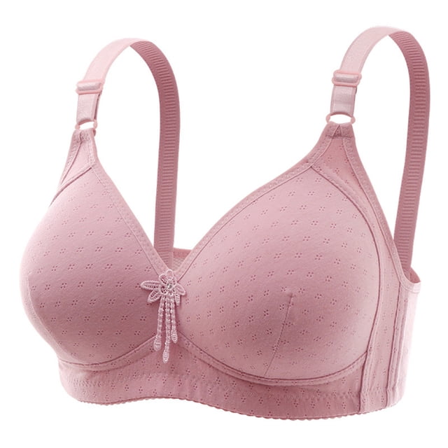 LSLJS Soutien-Gorge pour Femme Soutien-Gorge pour Femme Brodé Brillant Confortable Respirant sous-Vêtements Sans Armatures