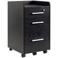 thumbnail image 1 of HOMCOM Vertical Filing Cabinet Mobile File Cabinet with Lockable Drawer, 1 of 10