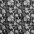 thumbnail image 1 of oneOone Velvet Gray Fabric Florals Craft Projects Decor Fabric Printed By The Yard 58 Inch Wide, 1 of 5