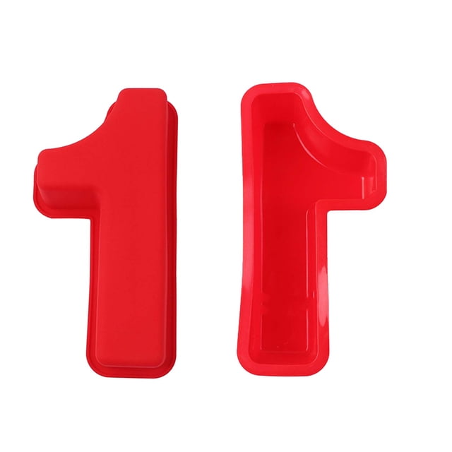 TIMIFIS Silicone Mold 10 Inch Large Silica Gel Large Cake Birthday Number Cake Pizza Pan Baking Cake Bread Kitchen DIY Mould Kitchen Gadgets