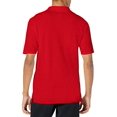 thumbnail image 2 of Hanes Mens FreshIQ X-Temp Polo, 2XL, Deep Red, 2 of 2