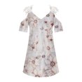 thumbnail image 4 of TIMIFIS Robe T-Shirt Décontractée d'Été pour Femmes, Robe Soleil Évasée, Couvre-Maillot de Bain de Plage - Été, 4 of 5