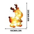 thumbnail image 2 of XZNGL Christmas Lights for Tree,Christmas Presale Get Surprise Offer Christmas Window Hanging Lights Christmas Lights Window Stickers Hanging Lights Christmas Decorative Lights Shop Windo, 2 of 5