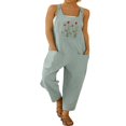 thumbnail image 1 of Jumpsuits For Women Sleeveless Backless Spaghetti Strap Wide Leg Pants, 1 of 2
