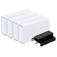 thumbnail image 1 of Unique Bargains Staples for Stapler, 4 Pack(1000Pcs Staples Per Pack) #10 Mini 3/16 Inch Length Staples Jam Free Black, 1 of 7