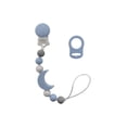 thumbnail image 3 of Attache-tétine Tiny Teethers Statement Strand – Lune – Style et confort combinés, 3 of 4