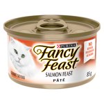 Fancy Feast Pate Salmon, Nourriture pour chats humides 85g