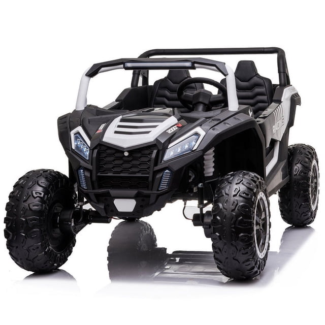 XXL Dune Buggy 24V 2 Seater Kids Ride On Car 4x4 With Remote Control Adjustable Seat Rubber Tires